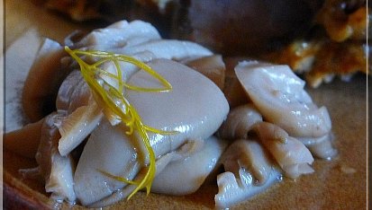 Hlíva marinovaná ve sladkokyselém nálevu