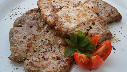 Jednoduchá minutková vepřová kotleta