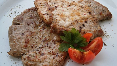Jednoduchá minutková vepřová kotleta