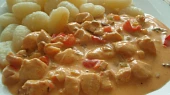 Kuřecí ragú na paprice, Kuřecí ragú na paprice