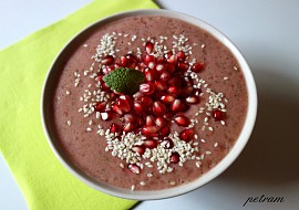 Růžové smoothie