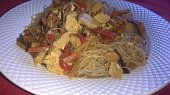 Rýžové nudle s tofu, Čínské nudle s tofu