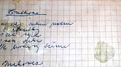 Bezlepkové žloutkové cukroví z formiček (z receptáře naší prababičky), Originál receptu