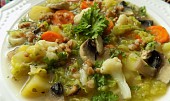 Zeleninová hustá polévka s pohankou