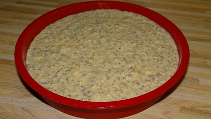 Banánovo - ovesný koláč