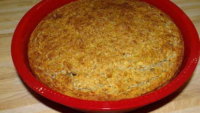 Banánovo - ovesný koláč