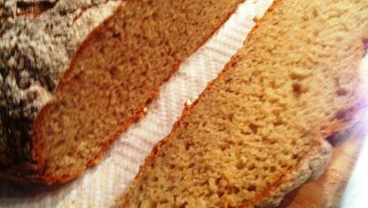 Chléb podle mé sousedky, nehnětený a bez kvasnic