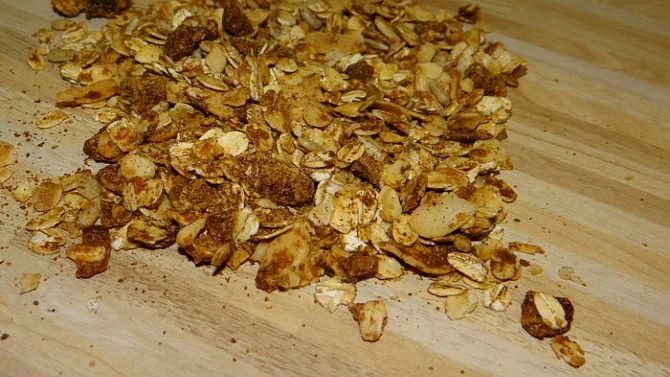 Domácí pečené müsli