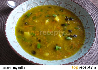Fazolovo-pohanková polévka