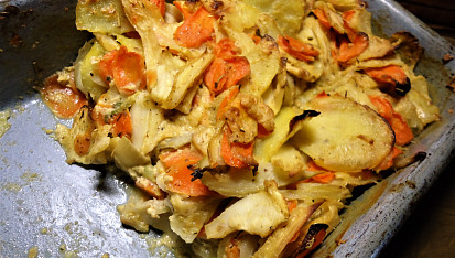 Gratinovaná zelenina