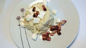 Halušky s brynzou a slaninou