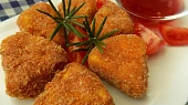 Hermelínové kousky s pikantní višňovou omáčkou