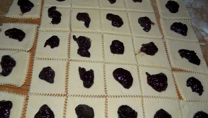 Koláčky kynuté v troubě