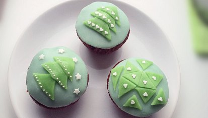 Marcipánová hmota - varna, Hmota na muffinach 
