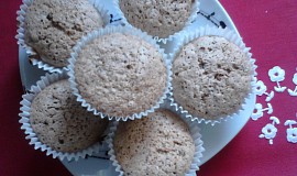 Ořechové muffiny s čokoládou