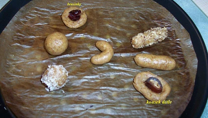 Pečené kuličky a válečky (DIA)