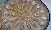 Pečené kuličky a válečky (DIA), připraveno k pečení