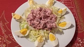 Salát z červené řepy s tofu
