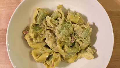 Tortellini se smetanovo-sýrovou omáčkou à la Genovese, Tortellini se sýrovou omáčkou ala Genovese