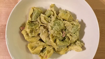 Tortellini se smetanovo-sýrovou omáčkou à la Genovese, Tortellini se sýrovou omáčkou ala Genovese