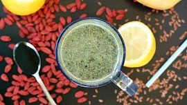 Antioxidační smoothie se spirulinou