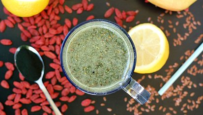 Antioxidační smoothie se spirulinou