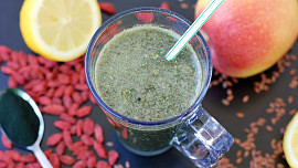 Antioxidační smoothie se spirulinou