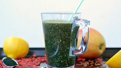 Antioxidační smoothie se spirulinou