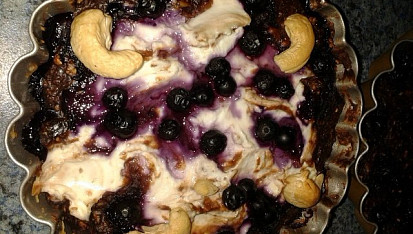 Čokoládovo-tvarohové tartalettky