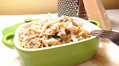 Domácí tagliatelle s brokolicovou omáčkou s parmezánem