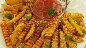 Sezamové vlnky s domácí sladkokyselou chilli omáčkou