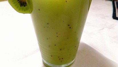 Smoothie okurka s kiwi