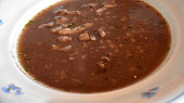Terlouka (černá polévka)
