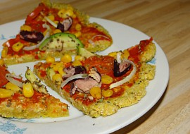 Veganská pizza