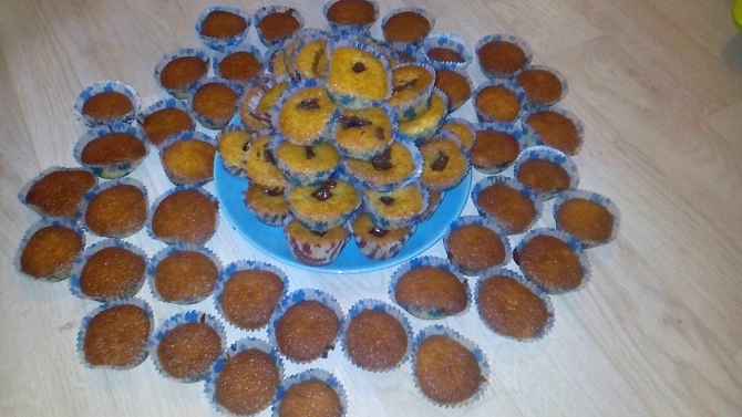 Výborné jednoduché muffiny