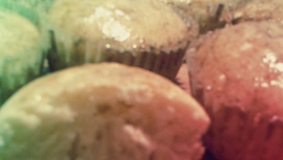 Základní muffiny s medovo-skořicovou polevou