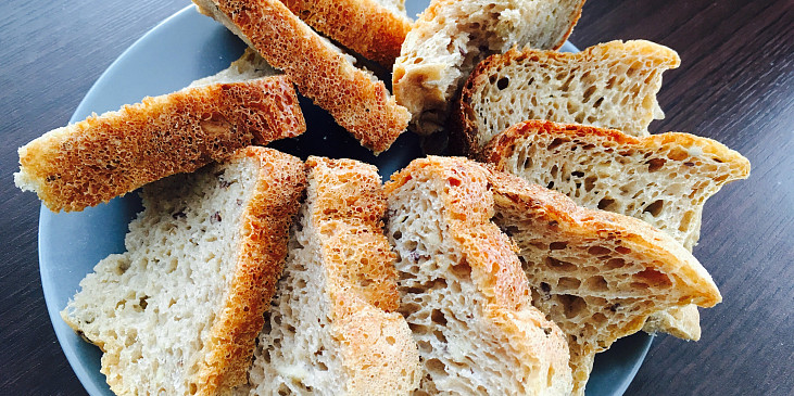 Pšenično-žitný chléb z domácí pekárny (Žitný chléb z domácí pekárny)