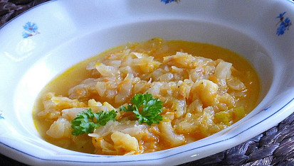 Chábovica (zelná polévka)
