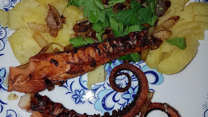 Chapadla z kalamárů