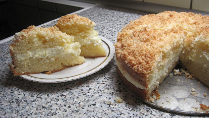 Citronový koláč s mascarpone