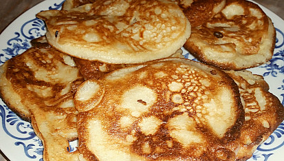 Kváskové lívanečky
