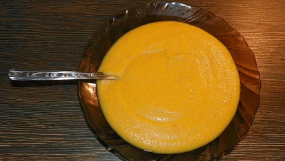 Květáková polévka s mrkví