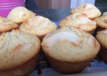 Kokosové muffiny "Raffaello"
