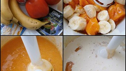Panna cotta s ovocem