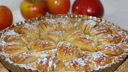 Alsaský jablečný koláč