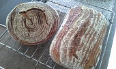 Kváskový chléb bez hnětení (Také nehnětená šumava)