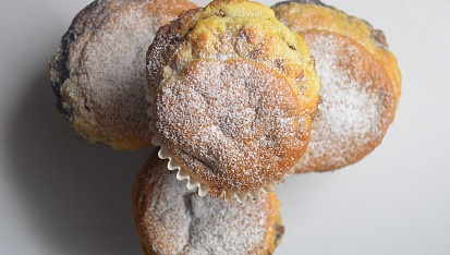 Muffinky s čokoládou