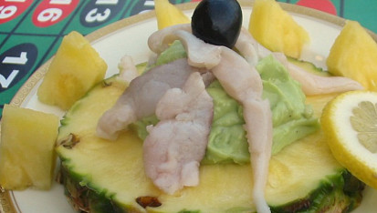 Peruánské ceviche, ANANASOVÝ CEVICHE z českého kapra