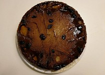 Převrácený jablečný koláč