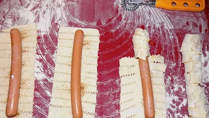 "Schované" párky